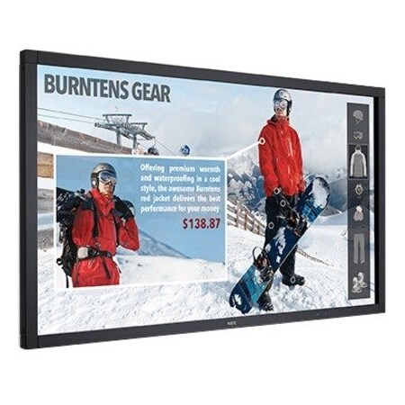 Nec 48" Large Screen 4,000:1 VGA/DVI/HDMI/DP/LED LCD V484-T