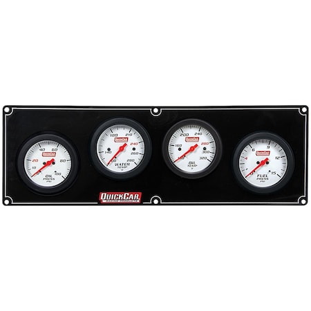 Powerhouse Extreme 4 Gauge Dash Panel - WT-OP-OT-FP PO3611532