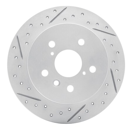 Dynamic Friction Co DFC Geoperformance Rotor - Drilled and Slotted 830-76152L