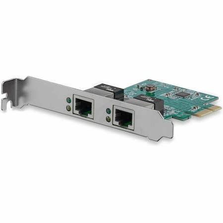Startech.Com Dual Port Gigabit PCI Express Server Network Adapter Card - PCIe Gigabit NIC - 1 Gbps Dual Port Ser ST1000SPEXD4