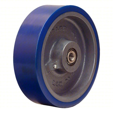 Hamilton Caster Wheel, 10"dia, 3,240 lb, Blue W-1031-EGB-3/4