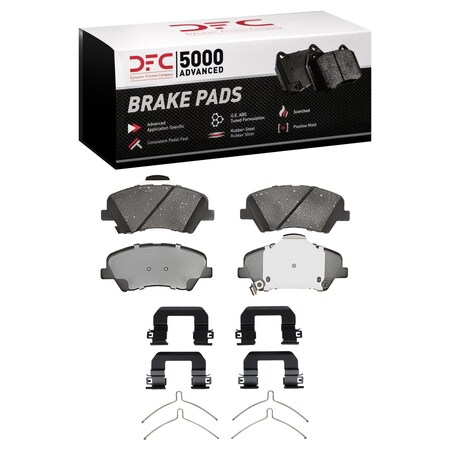 Dfc 5000 Advanced Disc Brake Pad Set,  1551-2190-01