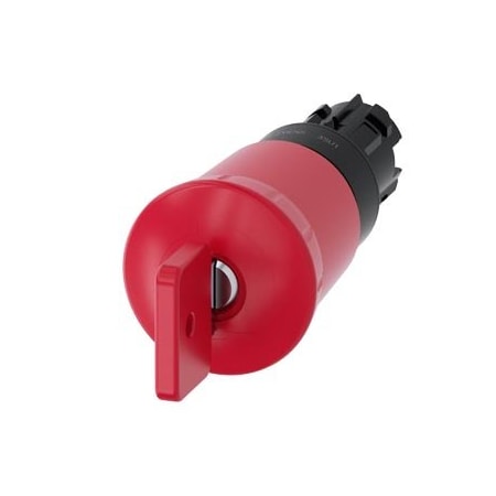 Siemens EMERGENCY STOP mushroom pushbutton 22 mm 3SU1000-1HQ20-0AA0