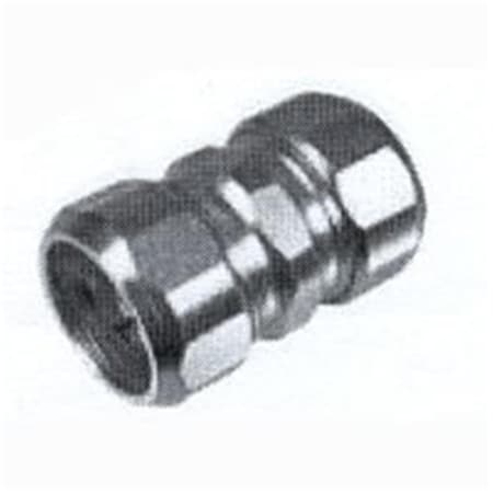 Topaz Electric EMT Coupling, 0.5 in, Compression, Steel, Zinc Plated 661S