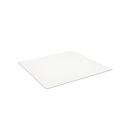 Es Robbins Chair Mat, 48" L, 36" W, Rectangle, Clear 128081