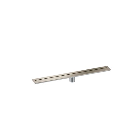 Axor Drains Wall Installation 27 9/16" in Brushed Nickel 42525821