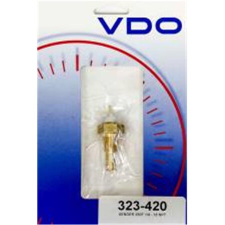 Vdo 0.25 in.-18 NPT Male 250 deg Electric Temperature Sender VDO323-420