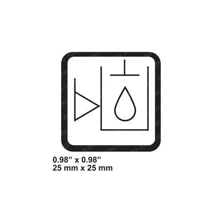 Jlg REPLACEMENT DECAL, OIL LEVEL 1001130323