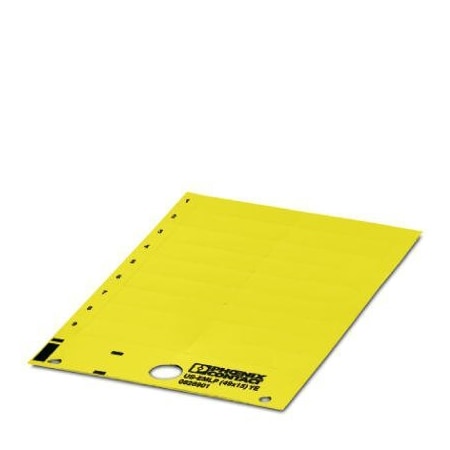 Phoenix Contact US-EMLP 49X15 YE Plastic label Card 0828901