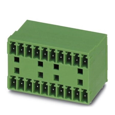 Phoenix Contact MCD 1 5/10-G1-3 81 BK Header Nominal 1859768
