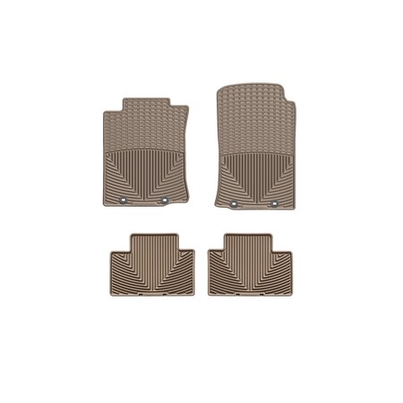 Weathertech Tan, Front and Rear All Weather Floor Mats WTCT266136