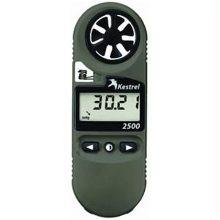 Kestrel 2500 Pocket Weather Meter - Olive Drab Night Vision 0825NV