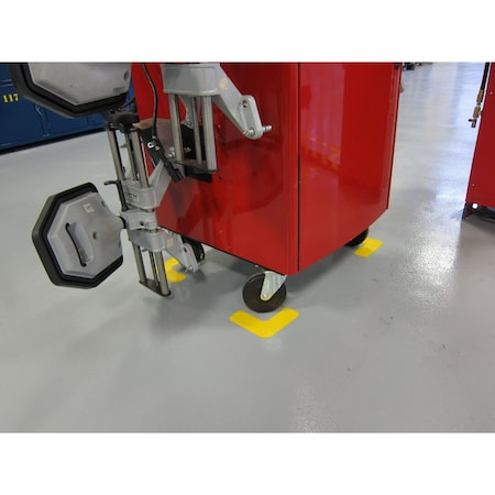 Safetytac SafetyTac Corners (Rounded) - Green, 40-Pack, 4in x 4in x 1in STC405