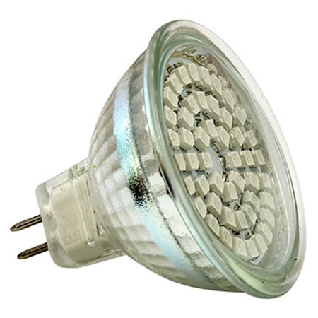 Intense MR16 LED 2.5 watt 48 Surface Mounted Diodes Blue 12 V Replacment Lamp IN1534816