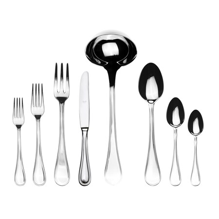 Mepra Boheme Flatware Set - 43 Pieces - Stainless Steel 102322043