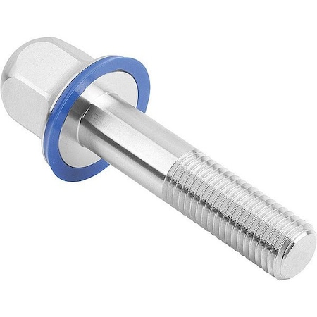 Kipp A4, M12 Hex Head Cap Screw, Plain Stainless Steel, 60 mm L K1647.2112X60