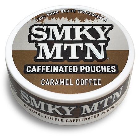Smokey Mountain 03745 Caffeinated Pouch, Coffee, 15 Count, Can 1745