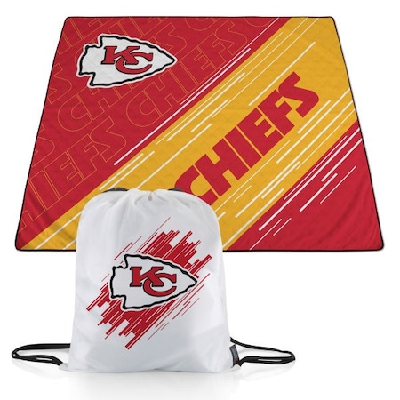 Picnic Time Family Of Brands NFL Kansas City Chiefs - Impresa Picnic Blanket 819-01-999-166-2