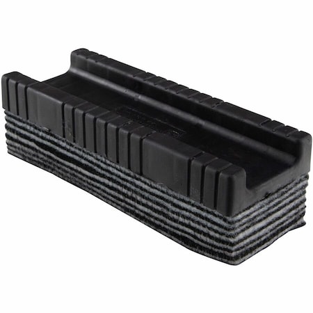Charles Leonard Whiteboard Eraser, Peel Away Layers, 5" Felt, PK6 74515