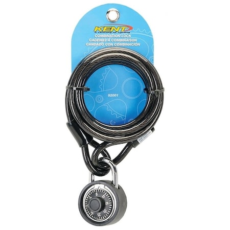 Kent Combination Lock, Steel 67221
