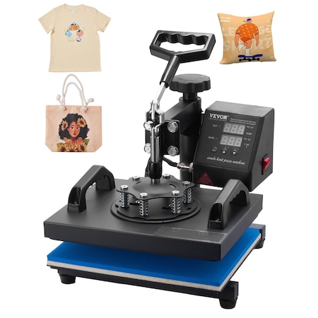 Vevor Hat Press 3.5 x 5.5 in Cap Heat Press Machine Transfer Sublimation WBFHPMCP2815