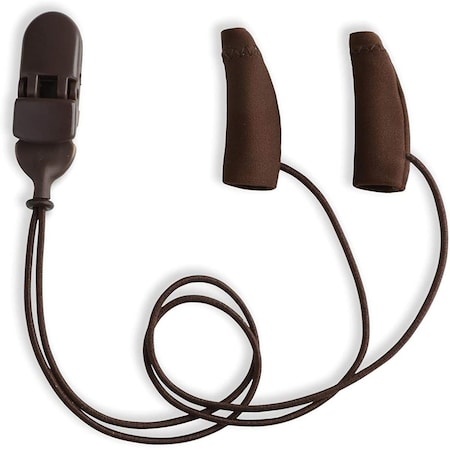 Construir 1-1.25 in. Mini Corded & Binaural Hearing Aids, Brown CO2988751