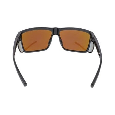 Mcr Safety Swagger (SR2), Safety Glasses, Anti-Scratch, Green Mirror Lens, Charcoal Frame, Full-Frame SR22BGZ