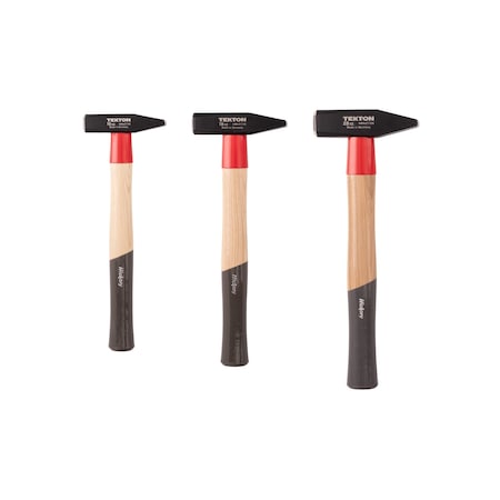 Tekton Cross Peen Hammer Set, 3-Piece (10, 18, 28 oz.) HMA92001
