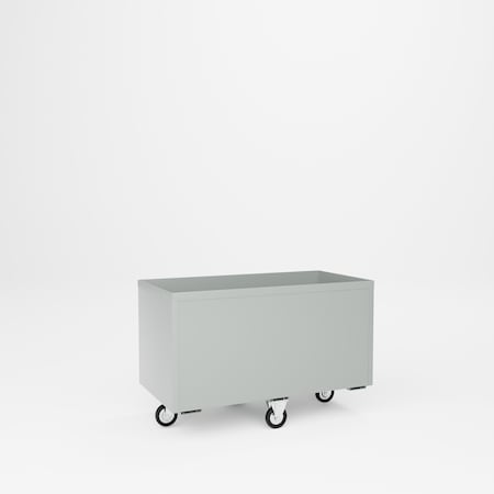 Pucel Box Truck, All-Welded, 48 in W x 24 in H x 24 in D, Gray BT-2448