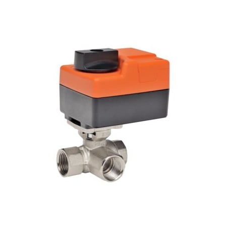 Belimo 0.5in 3W CCV 1.9cv NPT 24V NSR Fltg B311+TR24-3 US