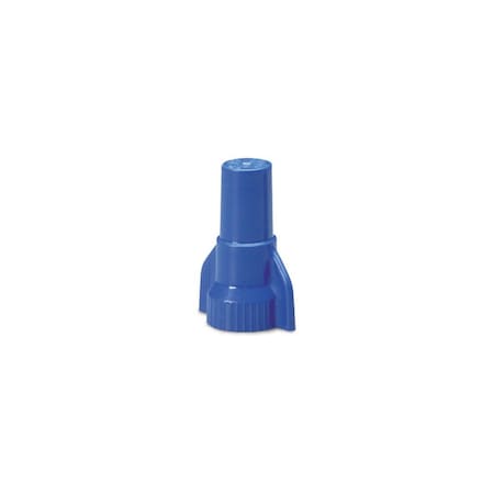 Gb WingGard Wire Connector, 14 to 6 AWG, Steel Contact, Thermoplastic Housing, Blue, 10PK 25-089