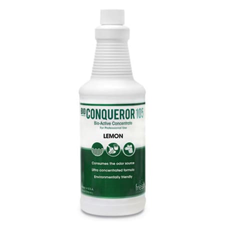Fresh Products 1 qt. Bio Conqueror 105 Enzymatic Odor Counteractant Concentrate 1232BWBCT