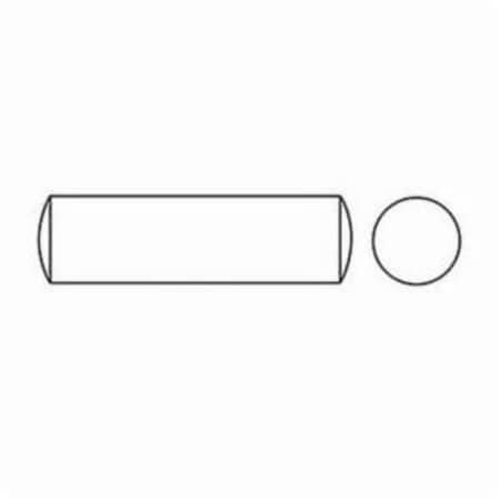 Huyett Dowel Pin, 316 Stainless Steel, 3 mm Dia x 20 mm Length DOWM6-030-020