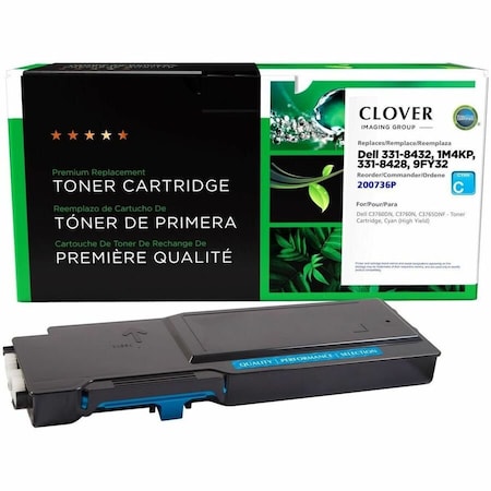Clover Imaging Group Imaging Remanufactured High Yield Cyan Toner Cartridge 200736P