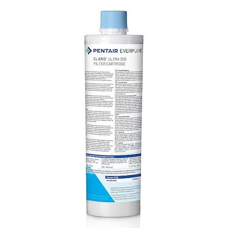 Pentair Everpure WaterFilterCartridge, 3-3/4"OD, 12-3/8"H EV433980