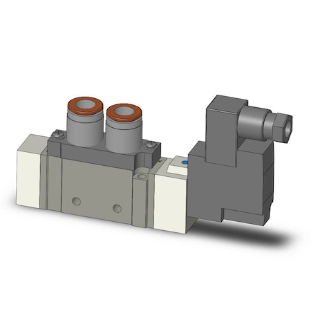 Smc Valve, 7000 Size, 2 Postn, 110VAC, 3/8" Port SY7120-3DZ-N11T