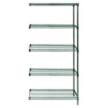 Betterbeds Proform Wire 5 Shelf Add-On Kit - 12 x 48 x 74 in. BE1135216