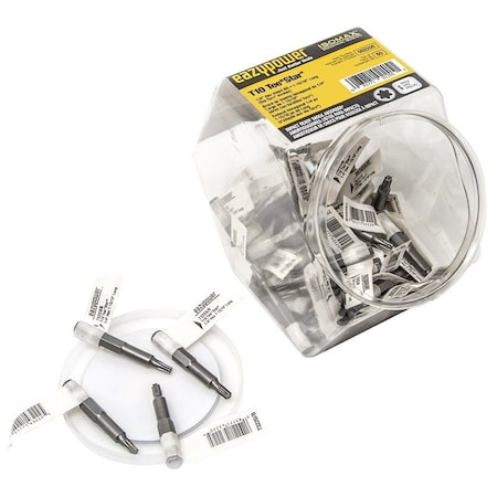 Eazypower Power Bit, T20 Drive, Torx Drive, 2 in L 2205