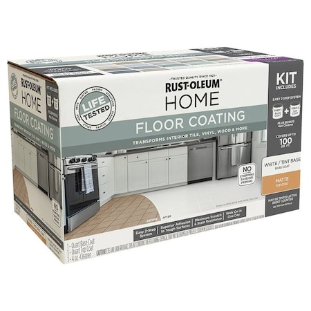 Rust-Oleum Floor Paint Kit, Matte 360098