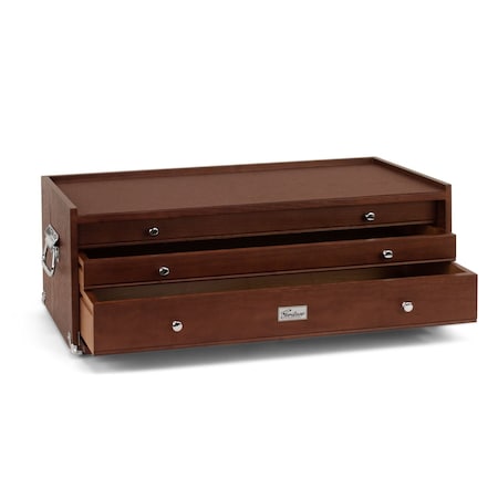 Gerstner 3-Drawer Dark Oak Mid-Base GI-M24-D