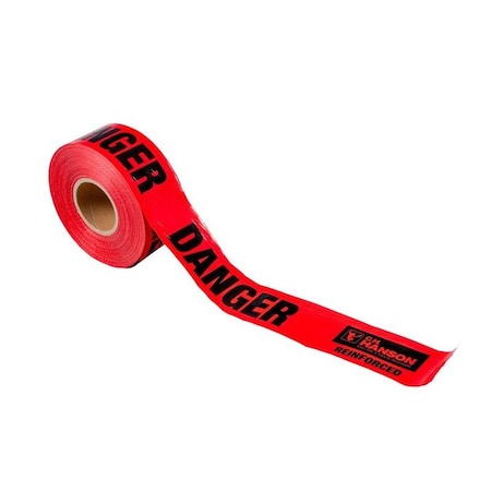 C.H. Hanson Tape Danger Brrcd 5M 3Inx500Ft 16031