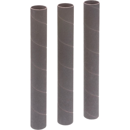 Woodstock 1" Dia. x 9" A/O Hard Sanding Sleeve, 80 Grit, 3PK D1456