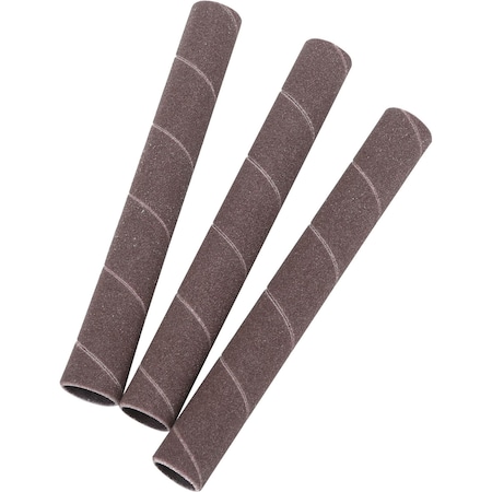 Grizzly 1/2" Dia. x 4-1/2" A/O Hard Sanding Sleeve, 150 Grit, 3PK H5434