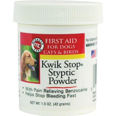 Miracle Care Kwik-Stop 1.5 Oz. Styptic Powder 423615