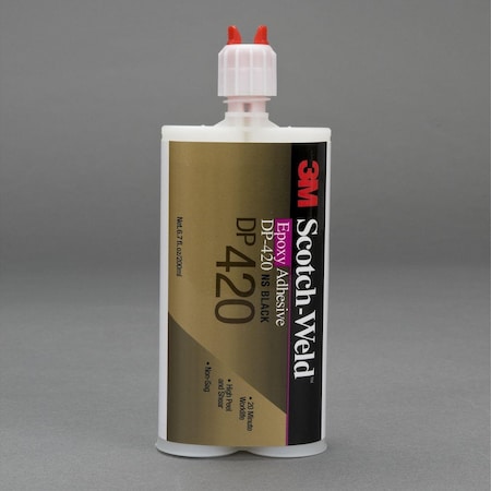 3M Scotch-Weld  Epoxy Adhesive DP420 Black, 400 mL 7100077148