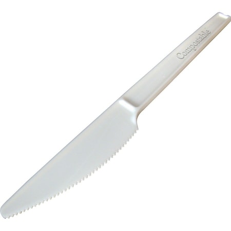 Stalk Market CPLA Compostable Heavy Weight 6.5 in. Knife, 1000PK CPLA-001