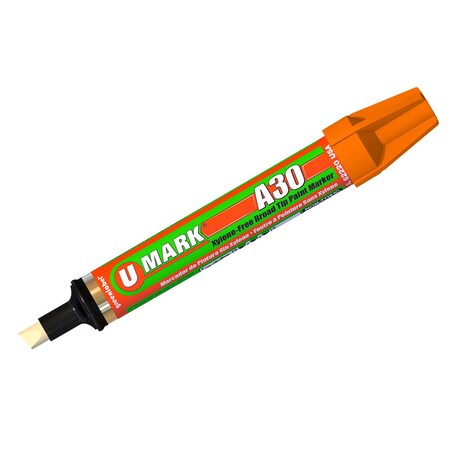 U-Mark A30 Broad Tip Paint Marker Black 10307