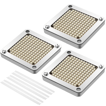 Vevor French Fry Cutter Chopper Replacement Blade and Push Block-inch 3 Pieces, 3PK 1/4/2026