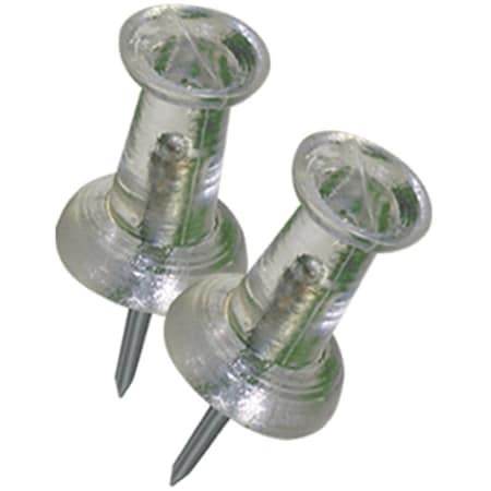Hillman Push Pin Clear 122640