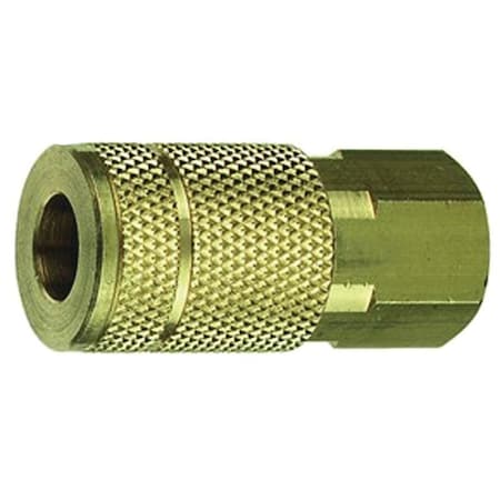 Tru-Flate Coupler, 38 in, FNPT, Steel 13-613